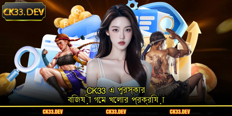 CK33 এ পুরস্কার বিজয়ী গেম খেলার প্রক্রিয়া